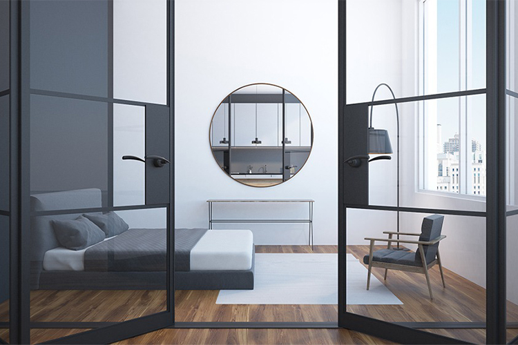 7 glass door designs for bedrooms that are clear winners