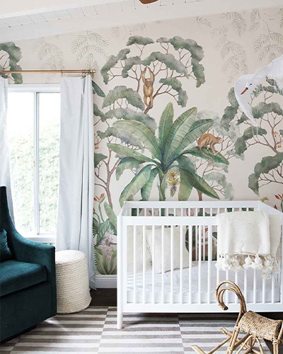 Review of Lulu and Georgia Jungle Wallpaper Mural.